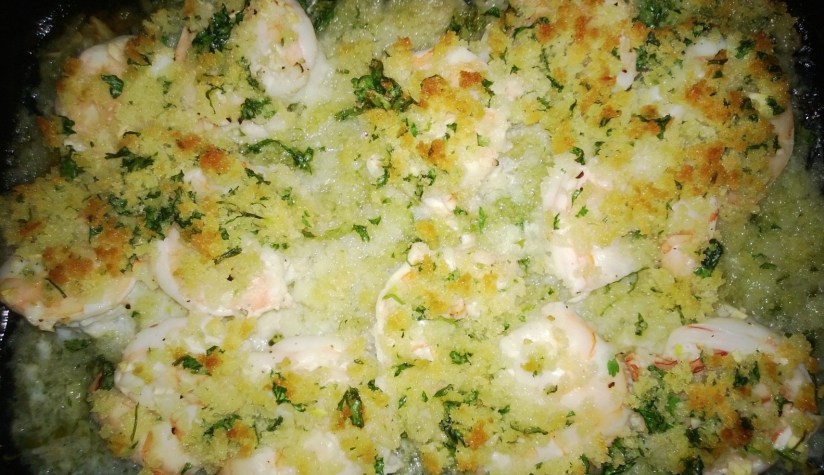 CrunchyGarlicBakedShrimp